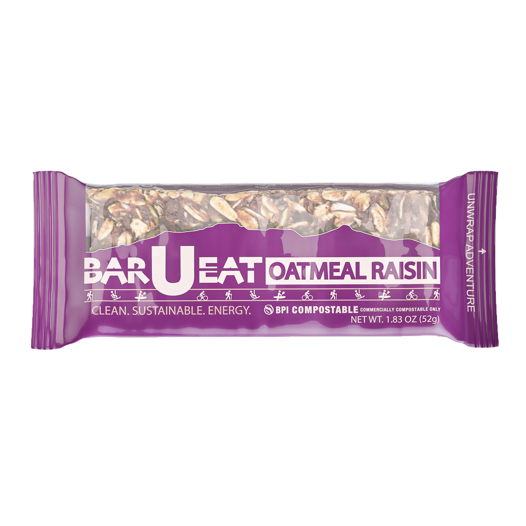 oatmeal raisin granola bar wrapper