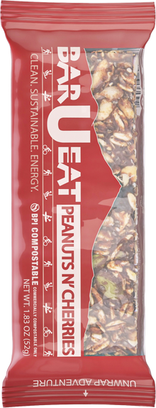 peanuts n cherries individual granola bar
