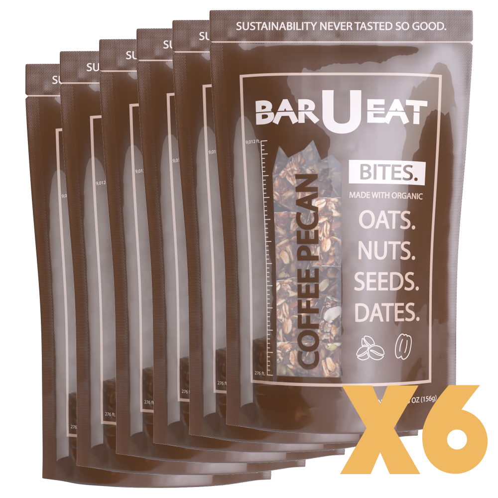 coffee pecan bites 6 pack