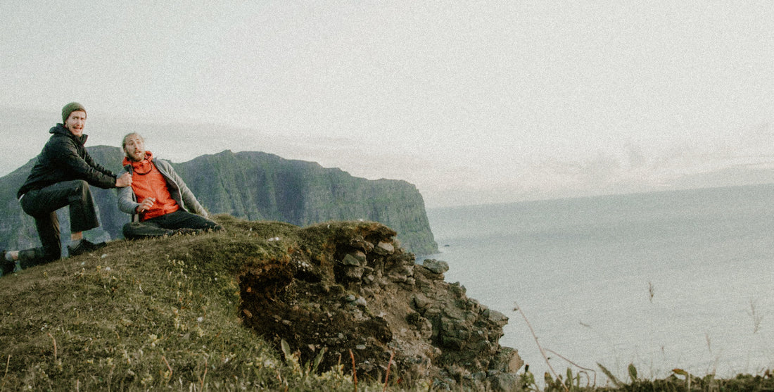 Jason holding Sam back from the ledge