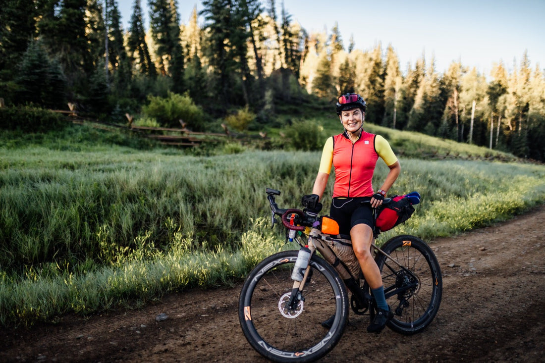 Ashley Carelock gravel riding