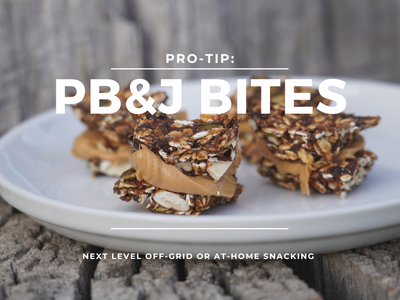 BAR-U-EAT Recipe Pro Tip: PB&J Bites