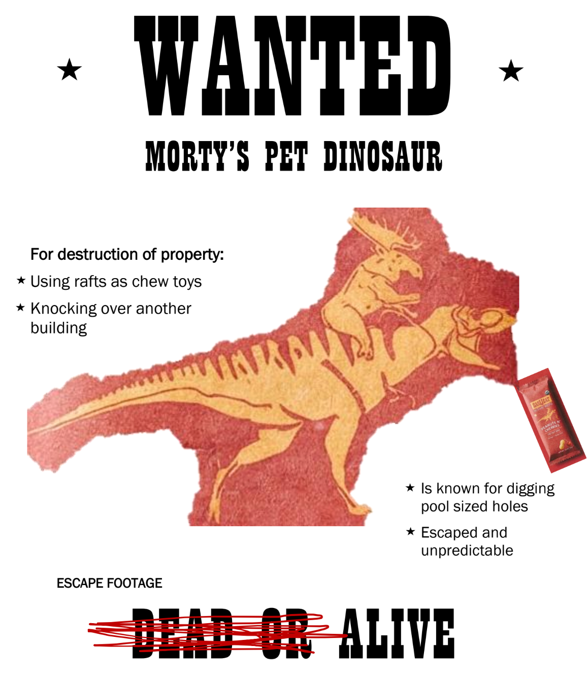 WANTED! Dead or Alive.