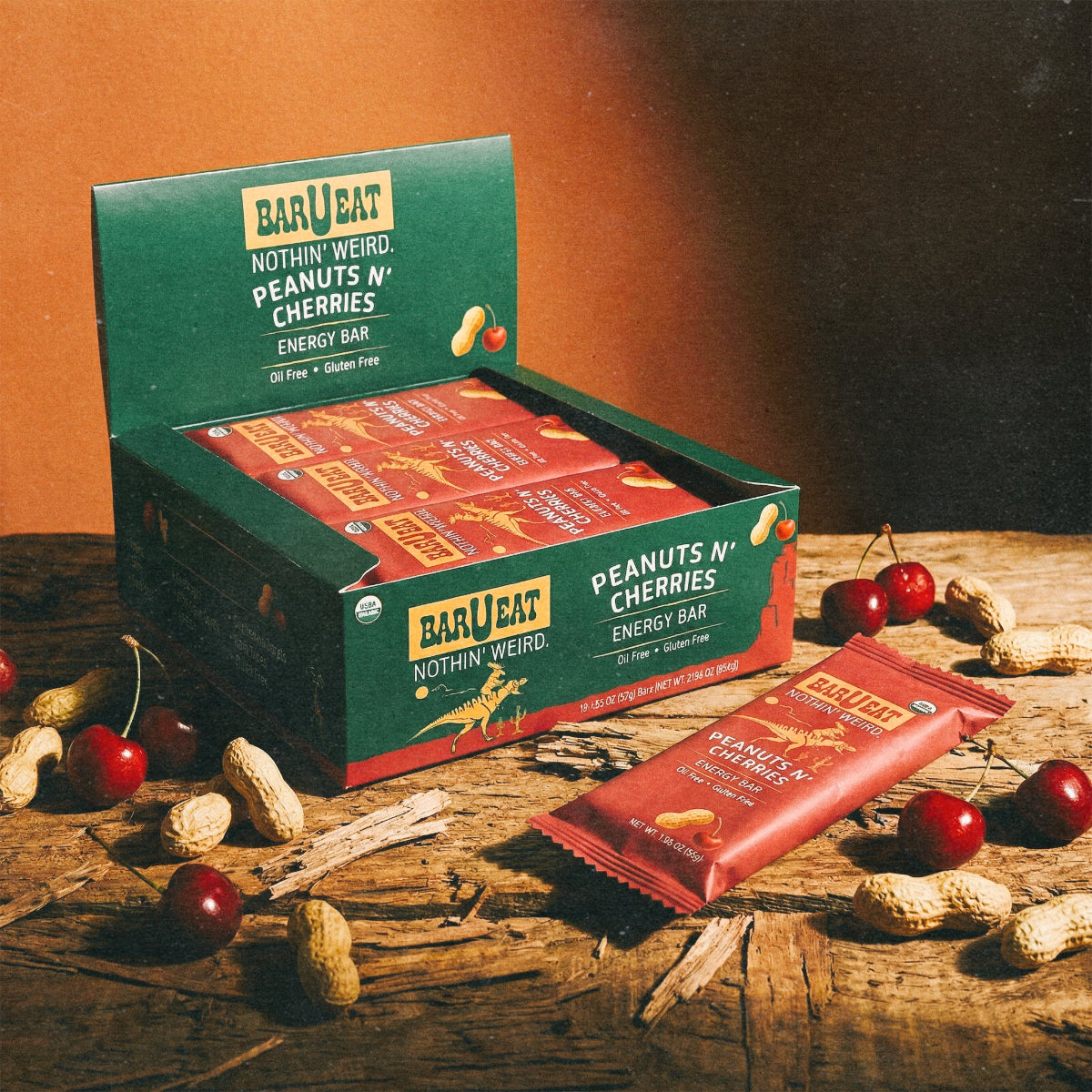 barueat peanut cherry 12 ct box