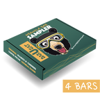 BUE sampler box with 4 bars tag on the side