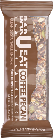 coffee pecan individual granola bar