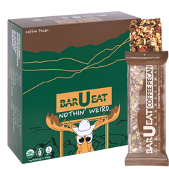 Coffee Pecan bar u eat nothin weird
