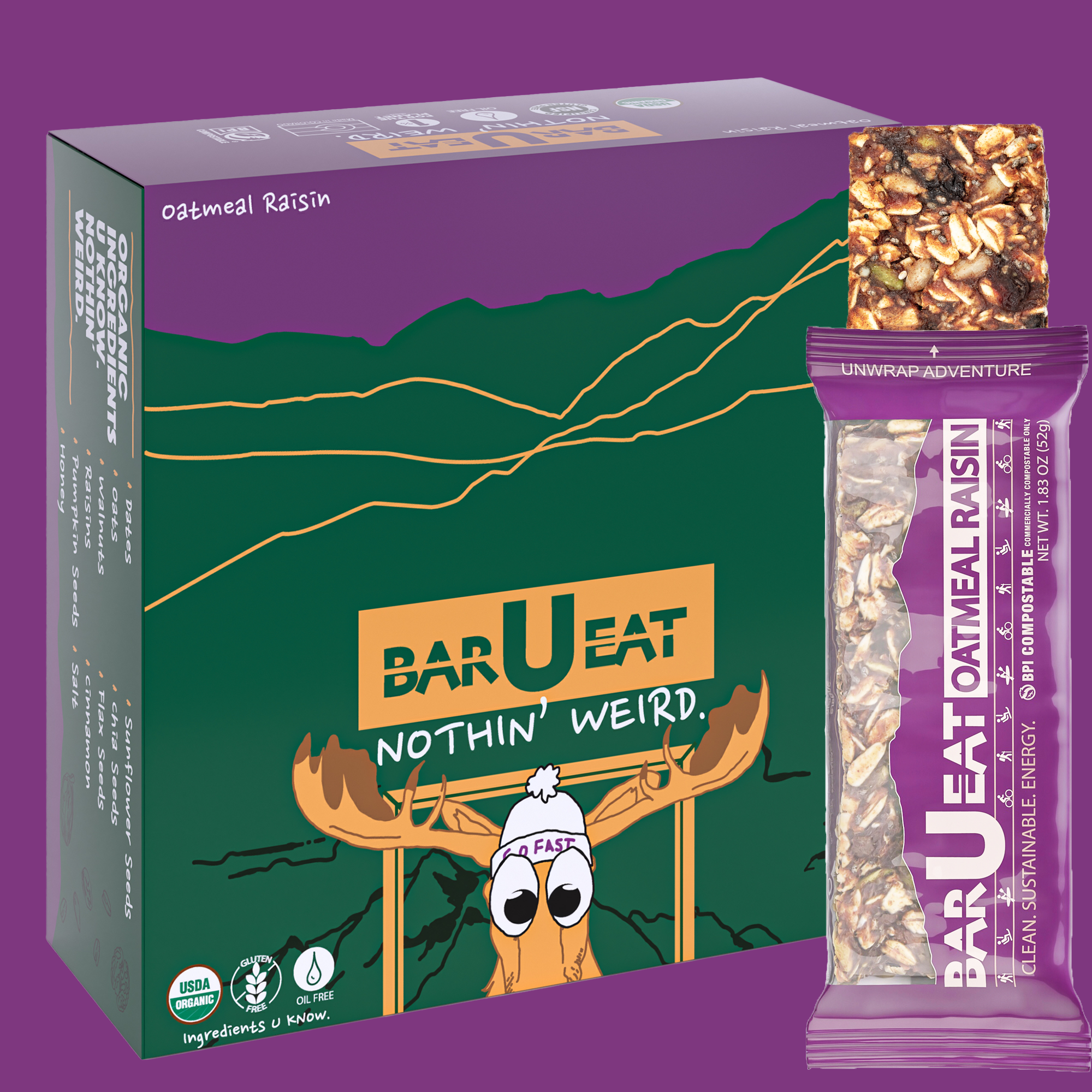 Oatmeal Raising nothin weird moose bar