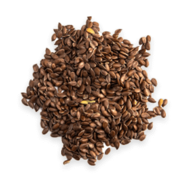 brown flax seeds