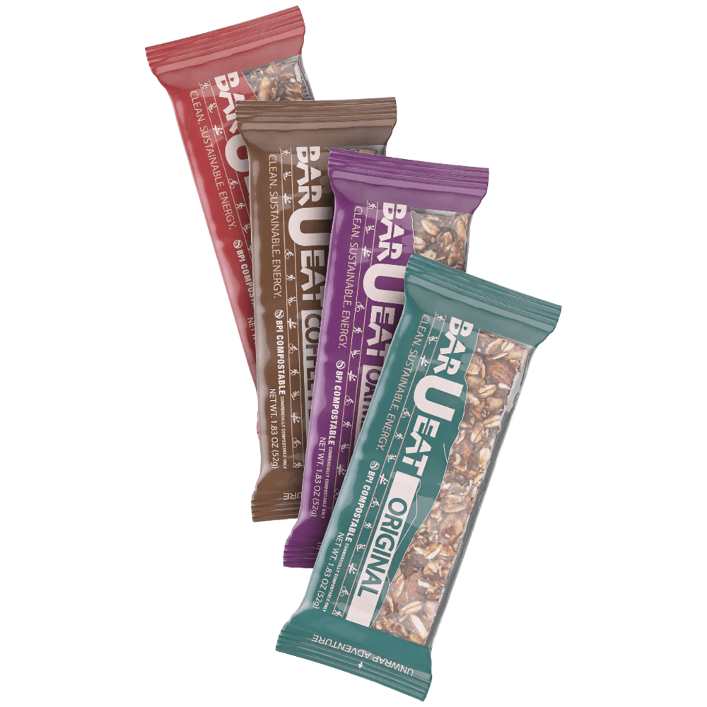 Bar you eat sampler, four bars