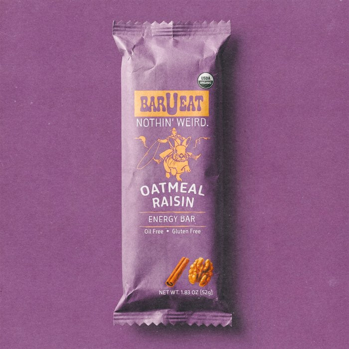 Oatmeal Raisin organic energy bar