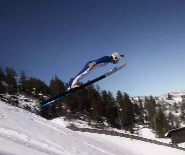 Logan Sankey ski jumping