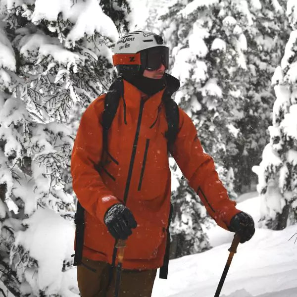 Vicente Katz on a ski slope